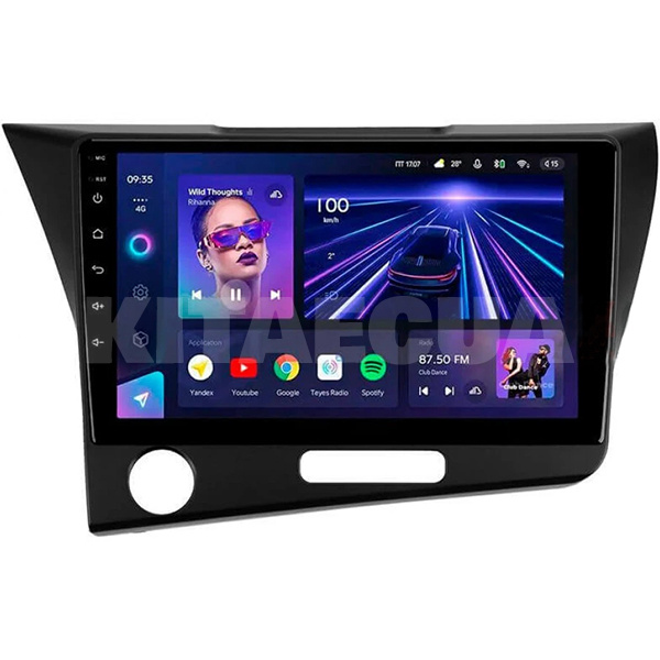 Штатная магнитола CC3 4+32 Gb 9" Honda CR-Z 1 (Left hand drive) 2010-2016 Teyes (46516)