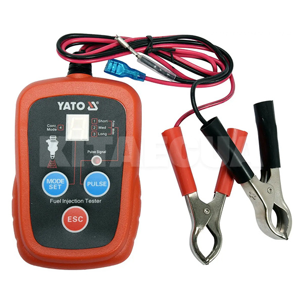 Тестер форсунок електронний для бензинових двигунів YATO (YT-72960)