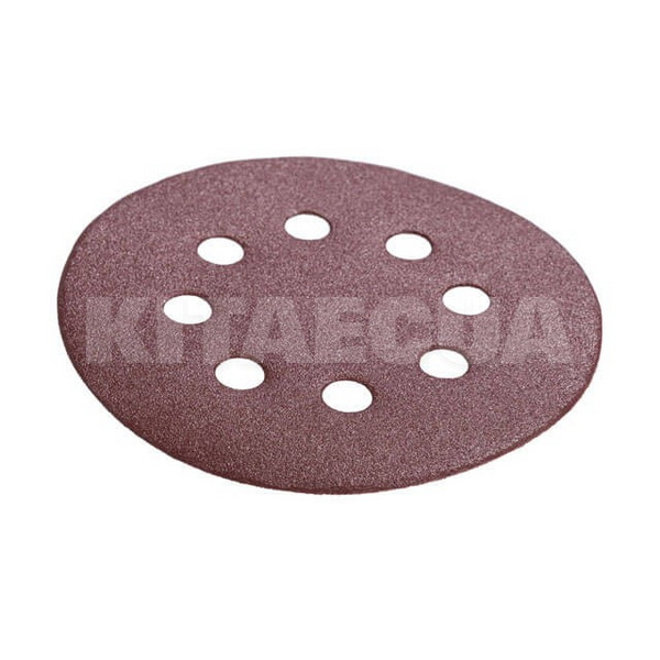 Диск шліфувальний 125 мм P220 8-отворів (компл 5 шт.) Intertool (BT-0590-INTERTOOL) - 3