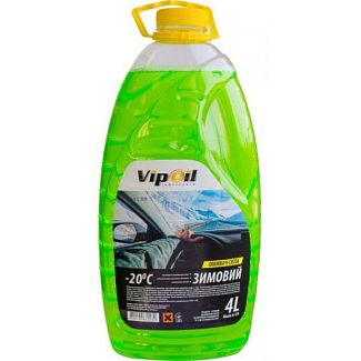 Омыватель зимний 4л "яблоко" -20°с VipOil