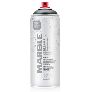 Краска декоративная эффект мрамора 400мл EM9000 черная матовая Marble MONTANA