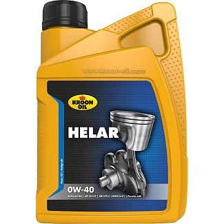 Масло моторное синтетическое 1л 0W-40 HELAR KROON OIL
