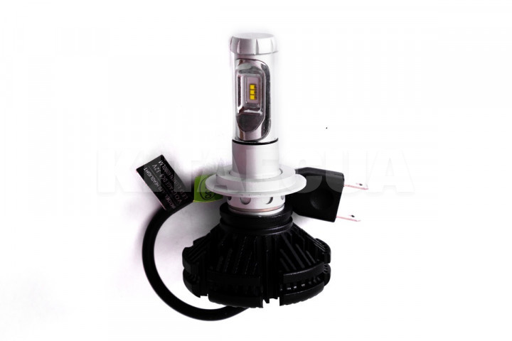 Світлодіодна лампа 9V/32V 50W H7 70% X3 з радіатором і світлофільтрами (3000K/8000K) AllLight (00-00007843)