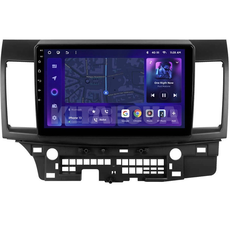 Штатна магнітола MOSS M2 4+32 Gb 10" Mitsubishi Lancer 10 CY 2007-2012 (A) AMS (49646)