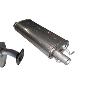 Глушник (хечбек) 1.5L KLM Autoparts