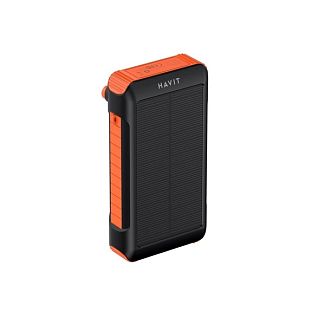 Повербанк защищенный с солнечной батареей 20000 мАч HAVIT