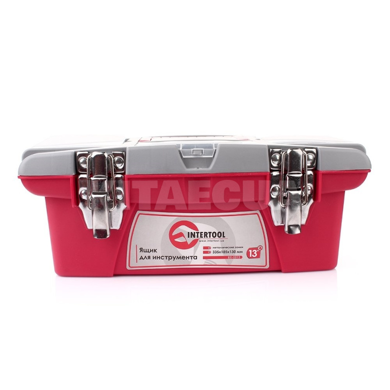 Ящик для инструмента с металлическими замками 335 x 185 x 130 мм Intertool (BX-0513) - 5