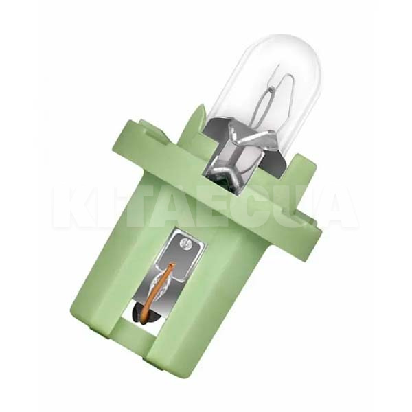 Лампа накаливания BX8.5d 2W 12V standart green NARVA (17052)