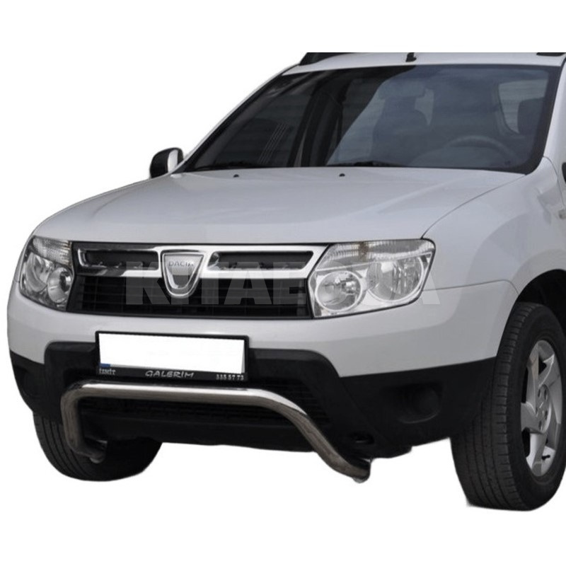 Кенгурятник ST011 Renault Duster 2008-2017 нержавеющая сталь CAN (dd22680) - 2