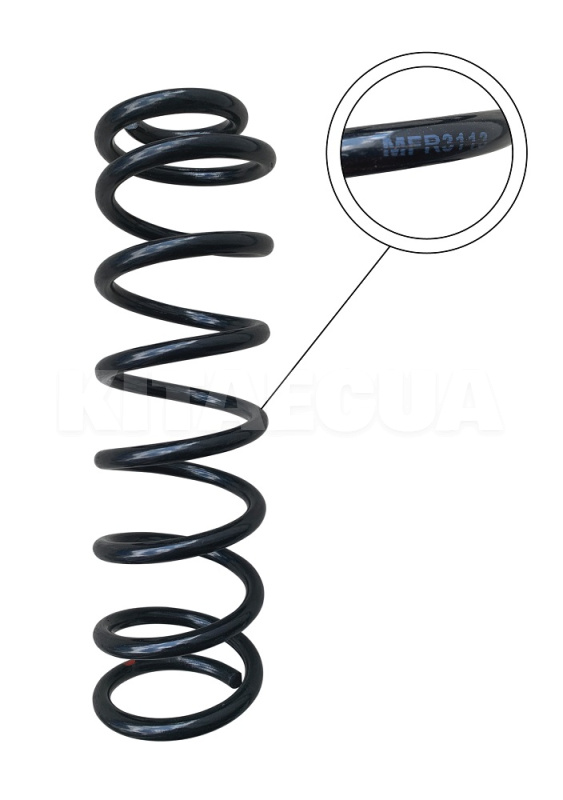 Пружина задньої підвіски MOGEN на ZAZ FORZA (A13-2912011)