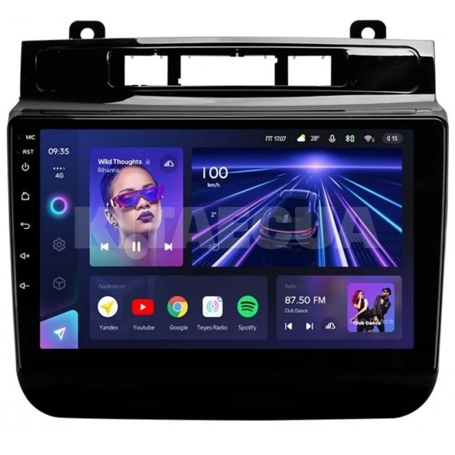 Штатная магнитола CC3L 4+64 Gb 9" Volkswagen Touareg FL NF 2010-2018 (A) (L1) Teyes (52181)