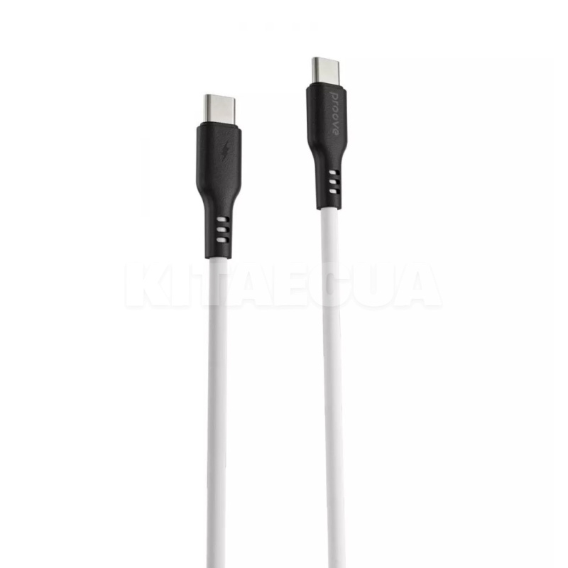 Кабель Type-C Type-C 60W 1м Rebirth белый PROOVE (557680003)