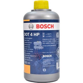 Гальмівна рідина 0.5л DOT4 Bosch