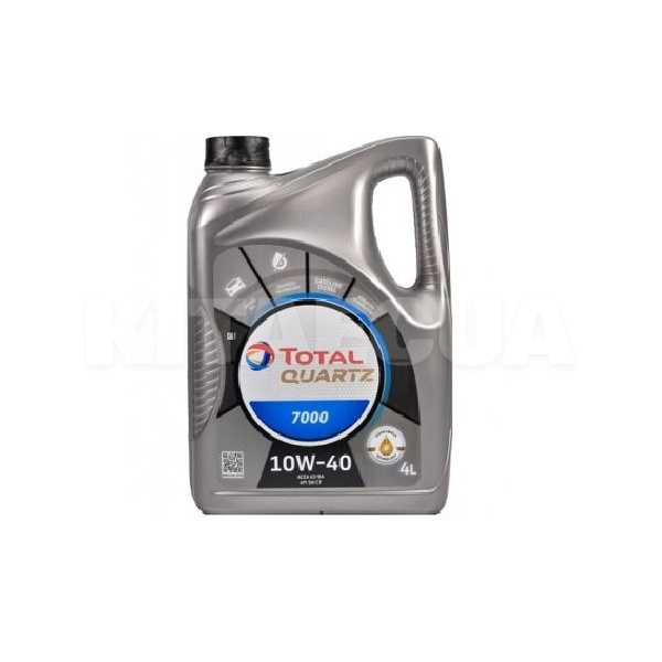 Масло моторное полусинтетическое 4л 10W-40 Quartz 7000 TOTAL (216676-TOTAL)