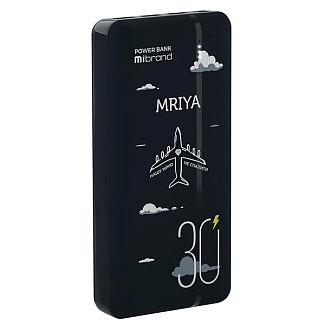 Повербанк Mriya 30000 мАг PD20W чорний Mibrand