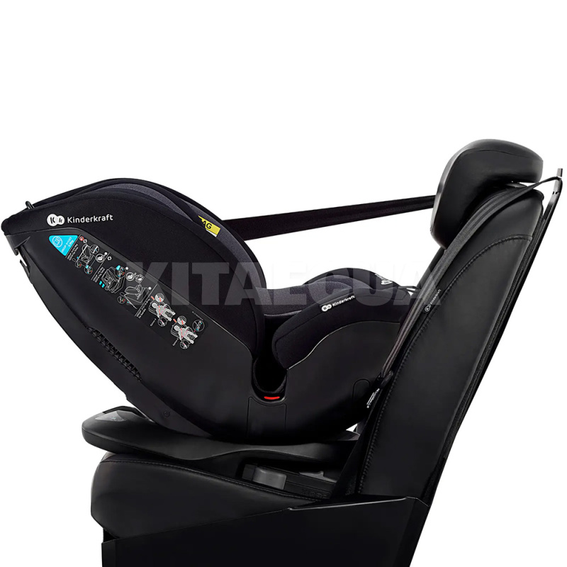 Автокресло детское Xpedition Black 9-36 кг Kinderkraft (KCXPED00BLK0000) - 3