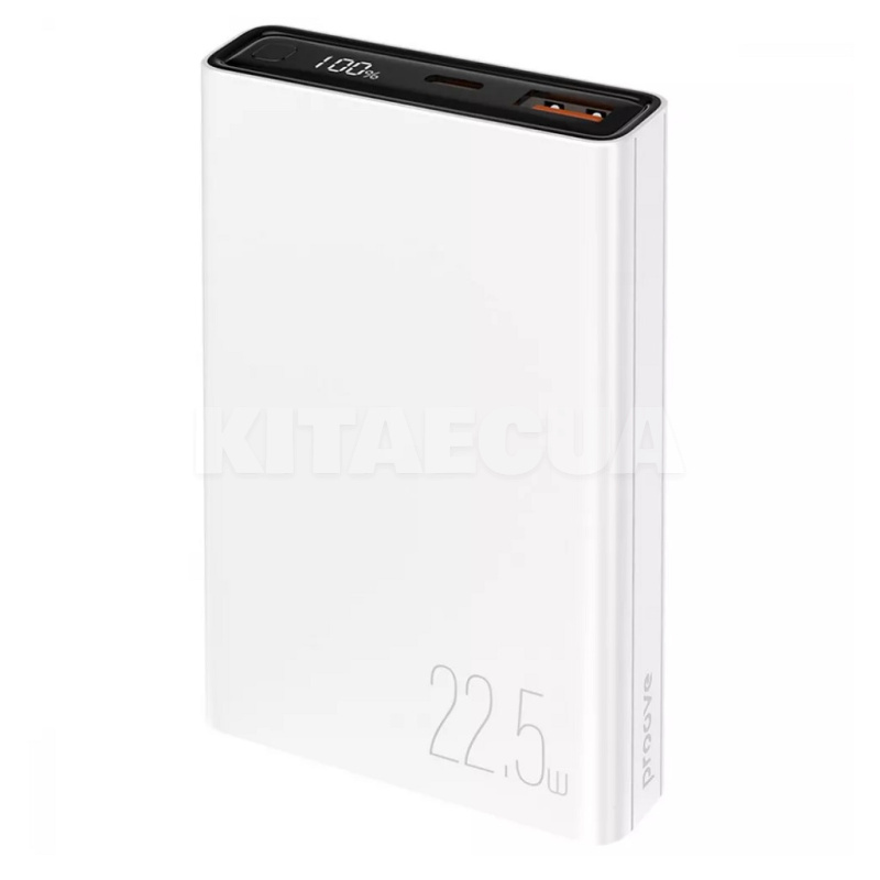 Повербанк Hyper Flux 10000mAh 22.5W белый PROOVE (557730003)