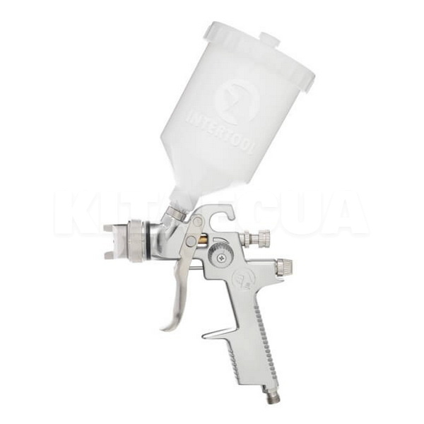 Краскопульт пневматический HVLP 1.4мм 3 бар бачок 600мл Intertool (PT-0103-INTERTOOL) - 4