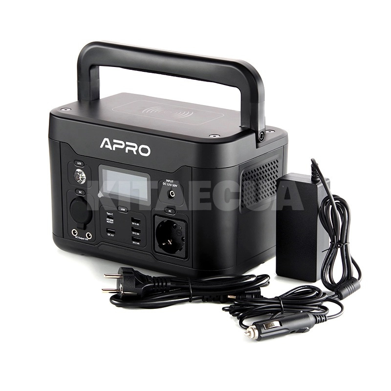 Портативная зарядная станция 515 Втч PS-500 APRO (852054) - 8