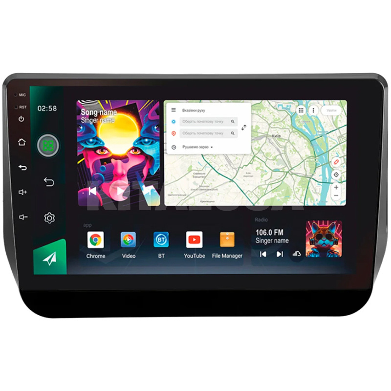 Штатная магнитола PRO 9464 4+64 Gb 9" Hyundai H1 2 Grand Starex TQ 2017-2022 SIGMA4car (39651)