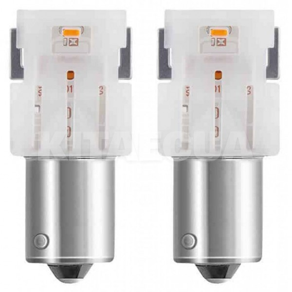 LEDлампа для автоLEDrivingSLBAU15s1.5Wamber(комплект) Osram (OS7507DYP-02B-Osram) - 2