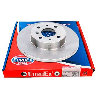 Диск гальмівний передній без ABS EuroEx