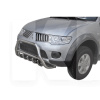Кенгурятник WT003 Mitsubishi L200 2006-2015 нержавеющая сталь CAN (dug564623)