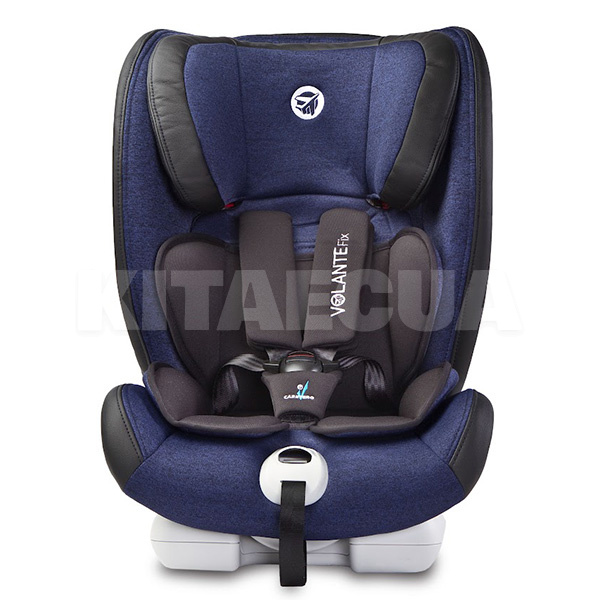 Автокресло детское Volante Fix Limited Isofix Navy 9-36 кг Caretero (TERO-259) - 7