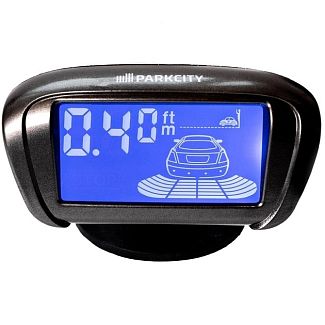Парктроник Paris 418/301L черный на 4 датчика 18 мм ParkCity