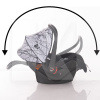 Автокресло детское Pluto Light Grey 0-13 кг Lorelli (10071212119)