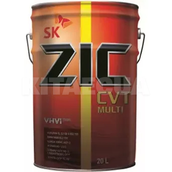 Масло трансмиссионное синтетическое 20л CVT MULTI ZIC (192631)