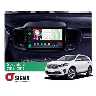 Штатная магнитола PRO 10464 4+64 Gb 10 Kia Sorento 3 2014-2017 (A) SIGMA4car