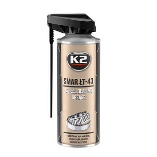Смазка для смазки подшипников пластичная 400мл Wheel Bearing Grease K2