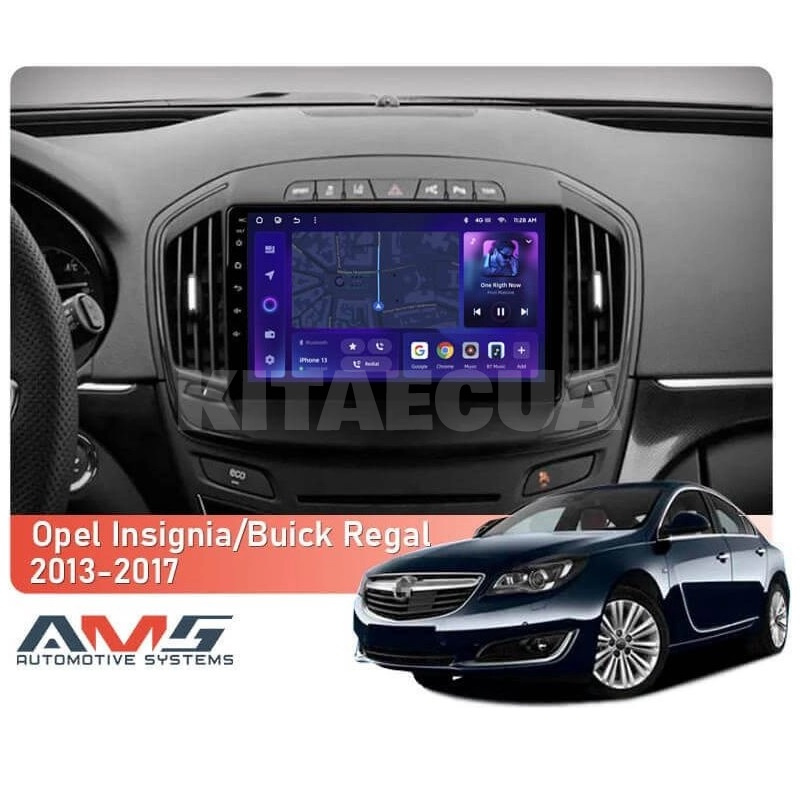 Штатна магнітола MOSS M3 4+32 ГБ 9" Buick Regal 2013-2017 (A) AMS (50606) - 2