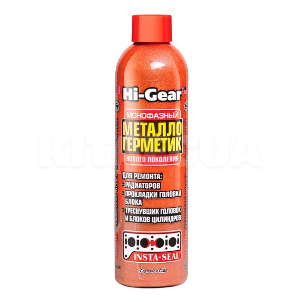 Герметик автомобильный для радиатора 237мл PERMANENT BLOCK & RADIATOR SEAL HI-GEAR (HG9048)