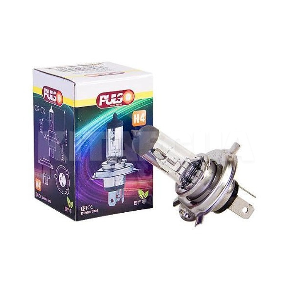 Галогенна лампа H4 100/90W 12V clear PULSO (LP-41190)