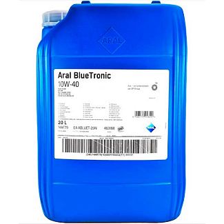 Масло моторное полусинтетическое 20л 10W-40 BlueTronic Aral