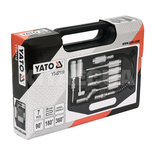 Наконечники для шприців для змащення 7 шт YATO (YT-07110) - 2
