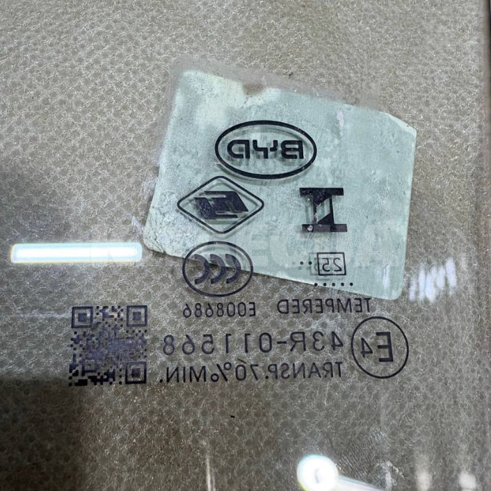 Скло задніх правих дверей ОРИГИНАЛ на BYD EV Yuan Plus (SC2E-6203109) - 3