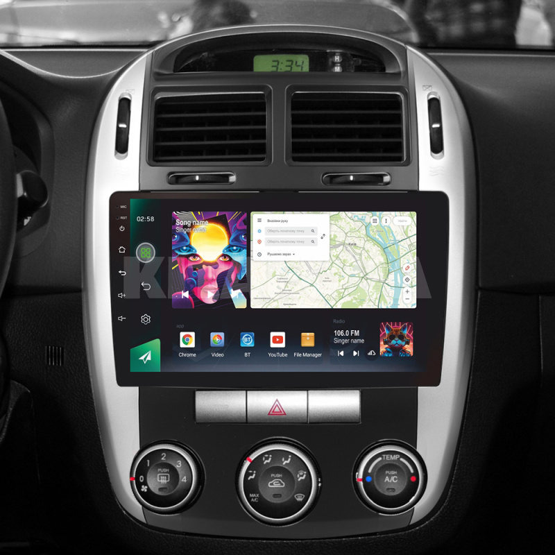 Штатная магнитола PRO 9464 4+64 Gb 9" Kia Cerato 1 LD 2004-2008 SIGMA4car (39714) - 2