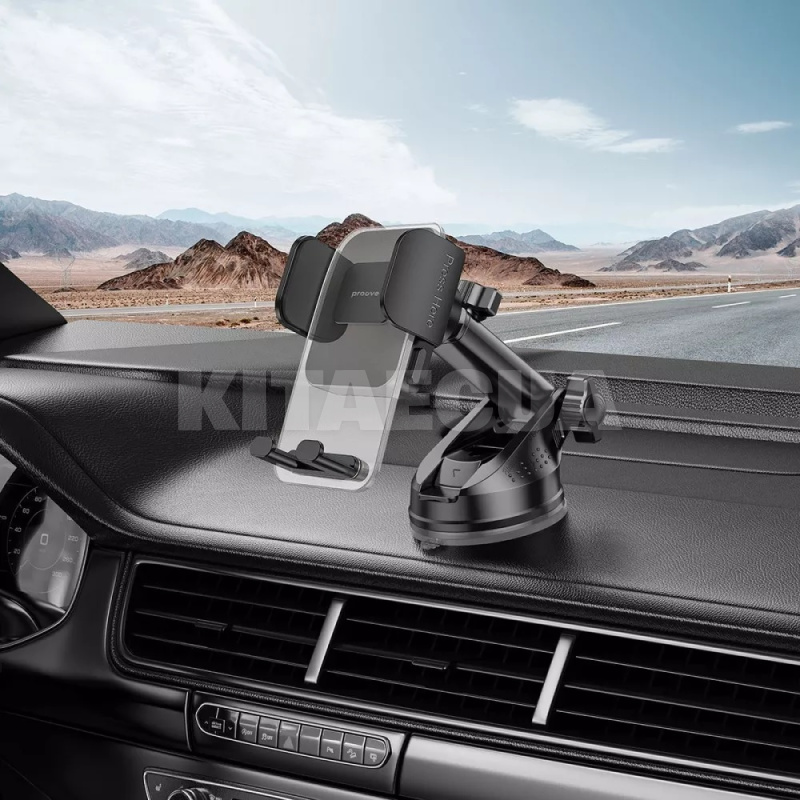 Автомобільний тримач на торпеду Crystal Clamp Plus Suction Type Car Mount PROOVE (555490001) - 3