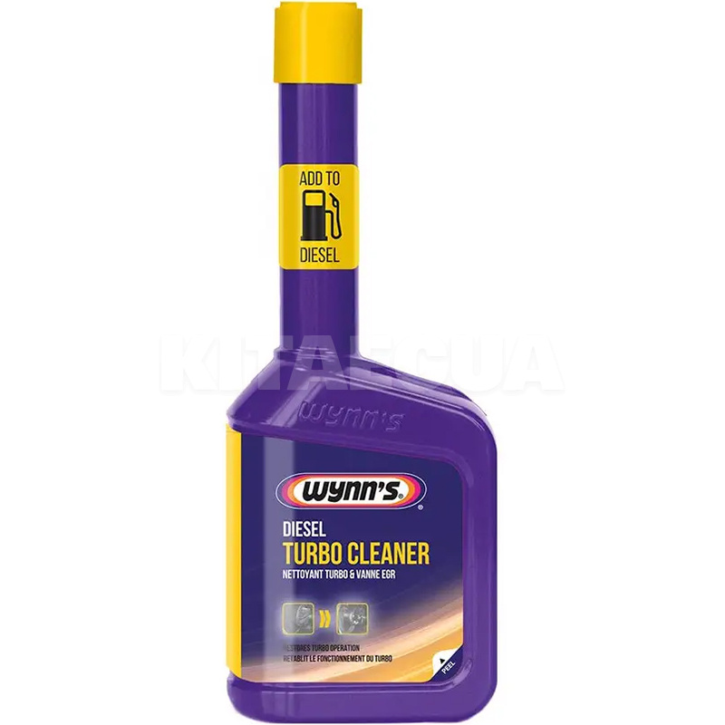 Присадка-очисник для дизельного двигуна 325мл Diesel Turbo Cleaner WYNN'S (WY 31563)