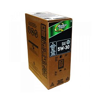 Масло моторное полусинтетическое 22.7л 5W30 Ecobox Quaker State