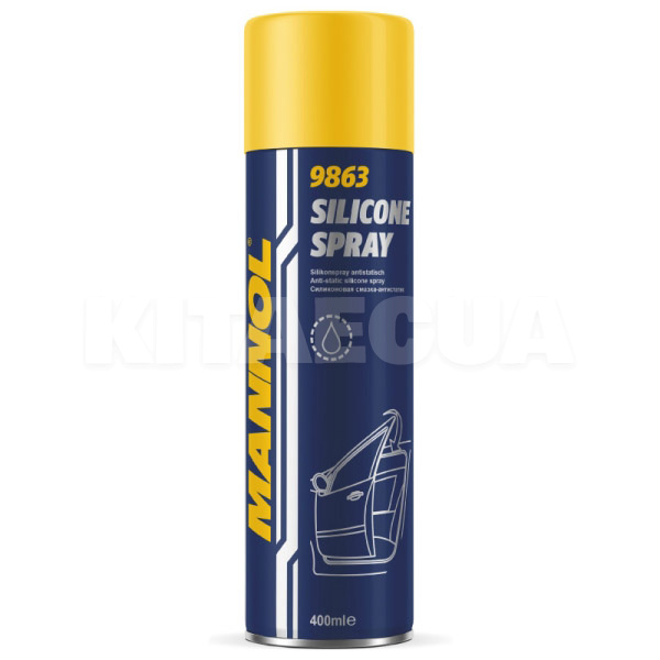 Смазка силиконовая универсальная 400мл Silicone Spray Mannol (9863)