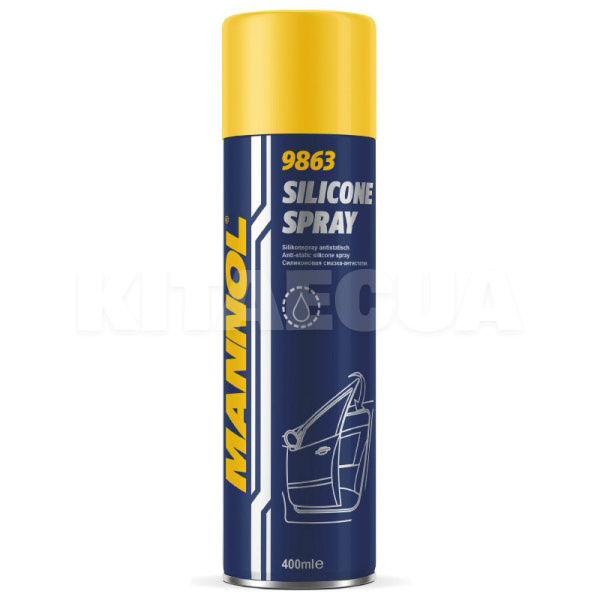 Мастило силіконове універсальне 400мл Silicone Spray Mannol (9863)