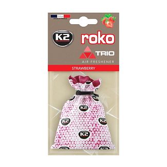 Ароматизатор "полуниця" 25г мішечок з гранулами Vinci Roko Trio Strawberry K2