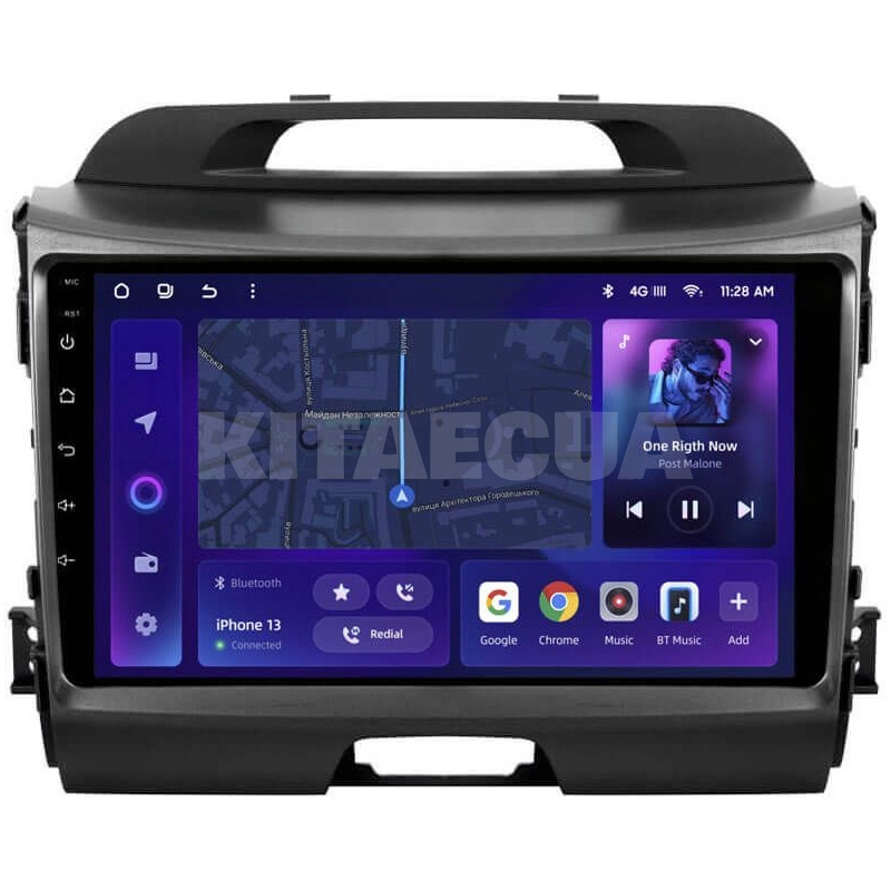 Штатна магнітола MOSS M2 4+32 Gb 9" Kia Sportage 3 SL 2010-2016 (A) AMS (49221)