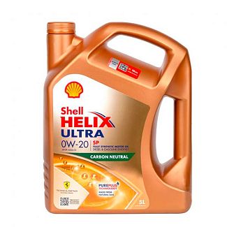 Масло моторное синтетическое 5л 0W-20 Helix Ultra SP SHELL