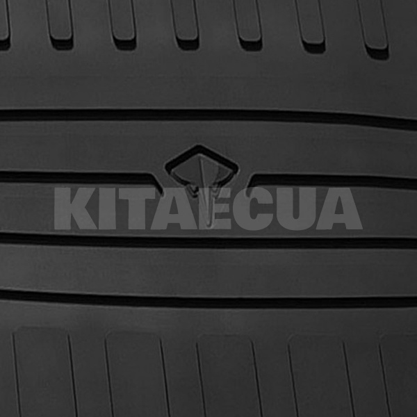 Резиновые коврики передние Hyundai Tucson (NX4) (2021-н.в.) HK клипсы Stingray (1009392) - 2