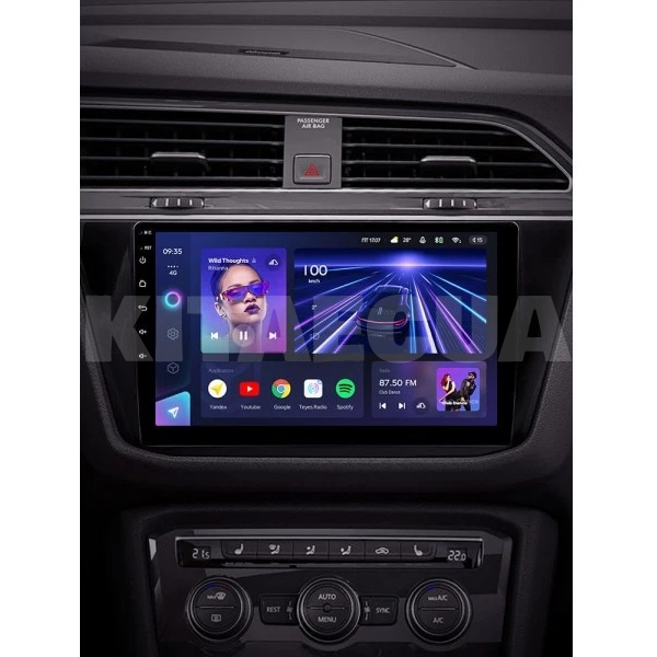 Штатная магнитола CC3L 4+64 Gb 10" Volkswagen Tiguan 2 Mk 2016-2022 (B) Teyes (52389) - 3